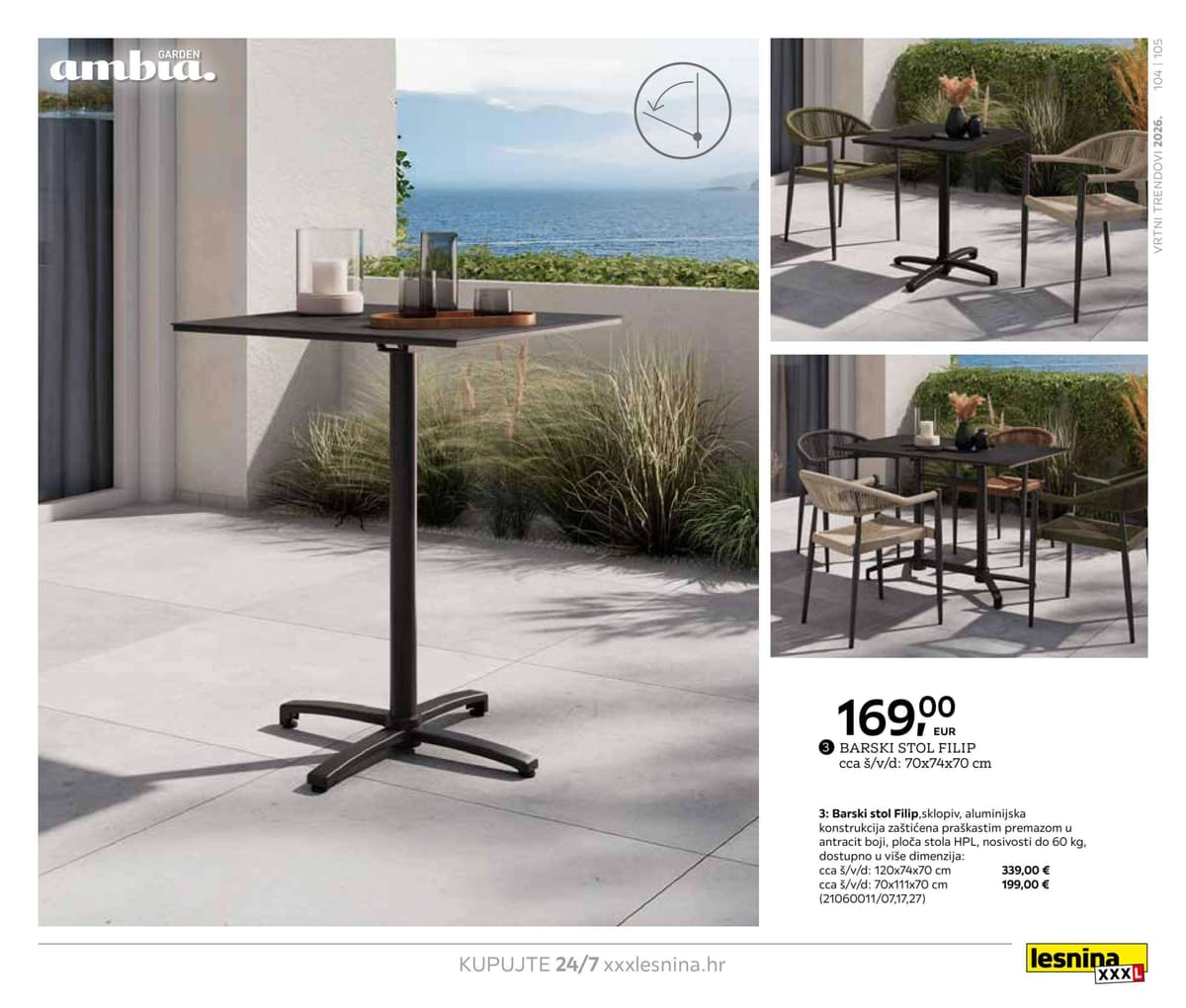 Stranica 105. Lesnina kataloga - Vrtni trendovi 2026. od 27.02.2026.