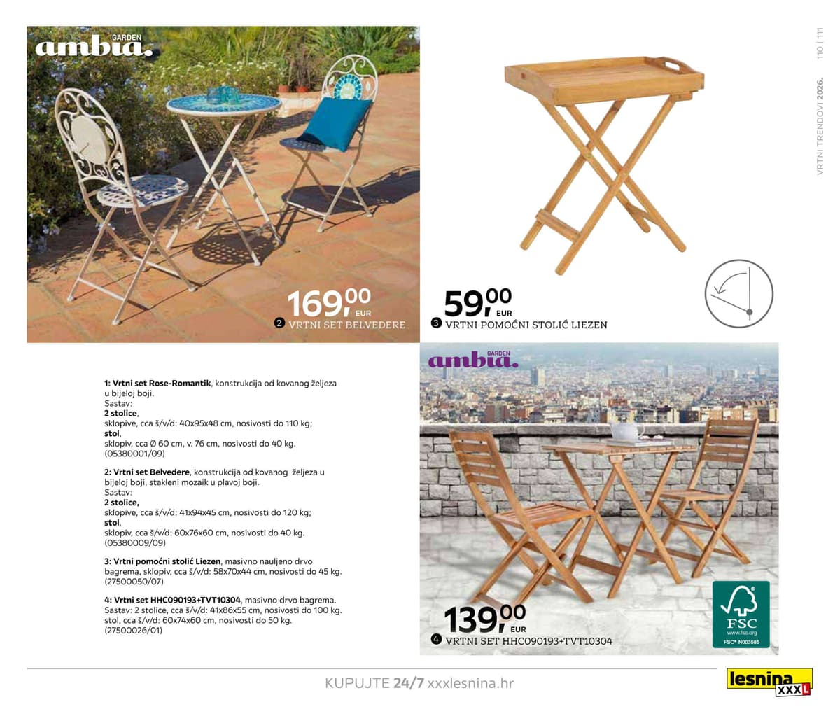 Stranica 111. Lesnina kataloga - Vrtni trendovi 2026. od 27.02.2026.