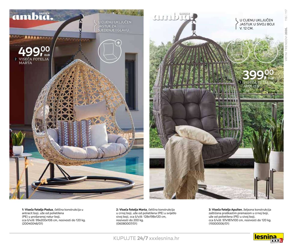 Stranica 117. Lesnina kataloga - Vrtni trendovi 2026. od 27.02.2026.