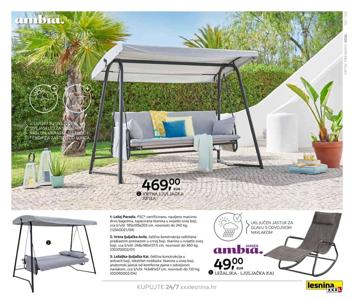 Stranica 133. Lesnina kataloga - Vrtni trendovi 2026. od 27.02.2026.