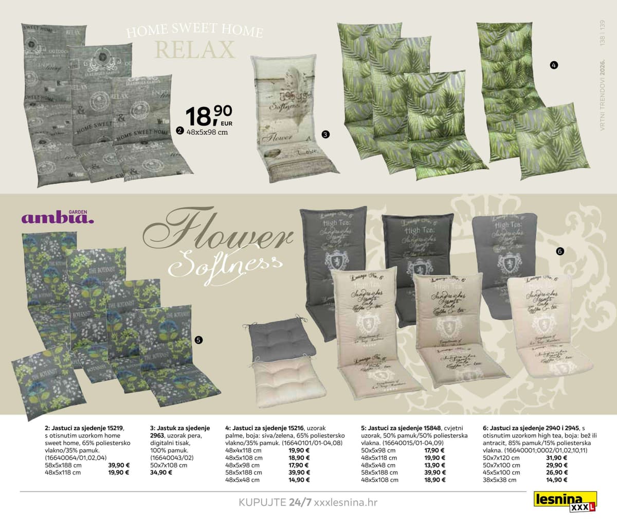 Stranica 139. Lesnina kataloga - Vrtni trendovi 2026. od 27.02.2026.