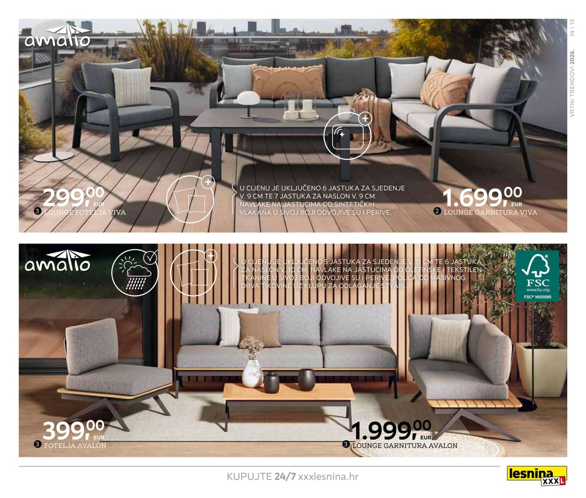 Stranica 15. Lesnina kataloga - Vrtni trendovi 2026. od 27.02.2026.