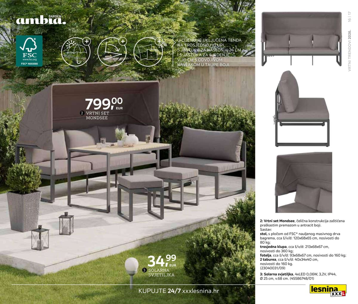 Stranica 17. Lesnina kataloga - Vrtni trendovi 2026. od 27.02.2026.