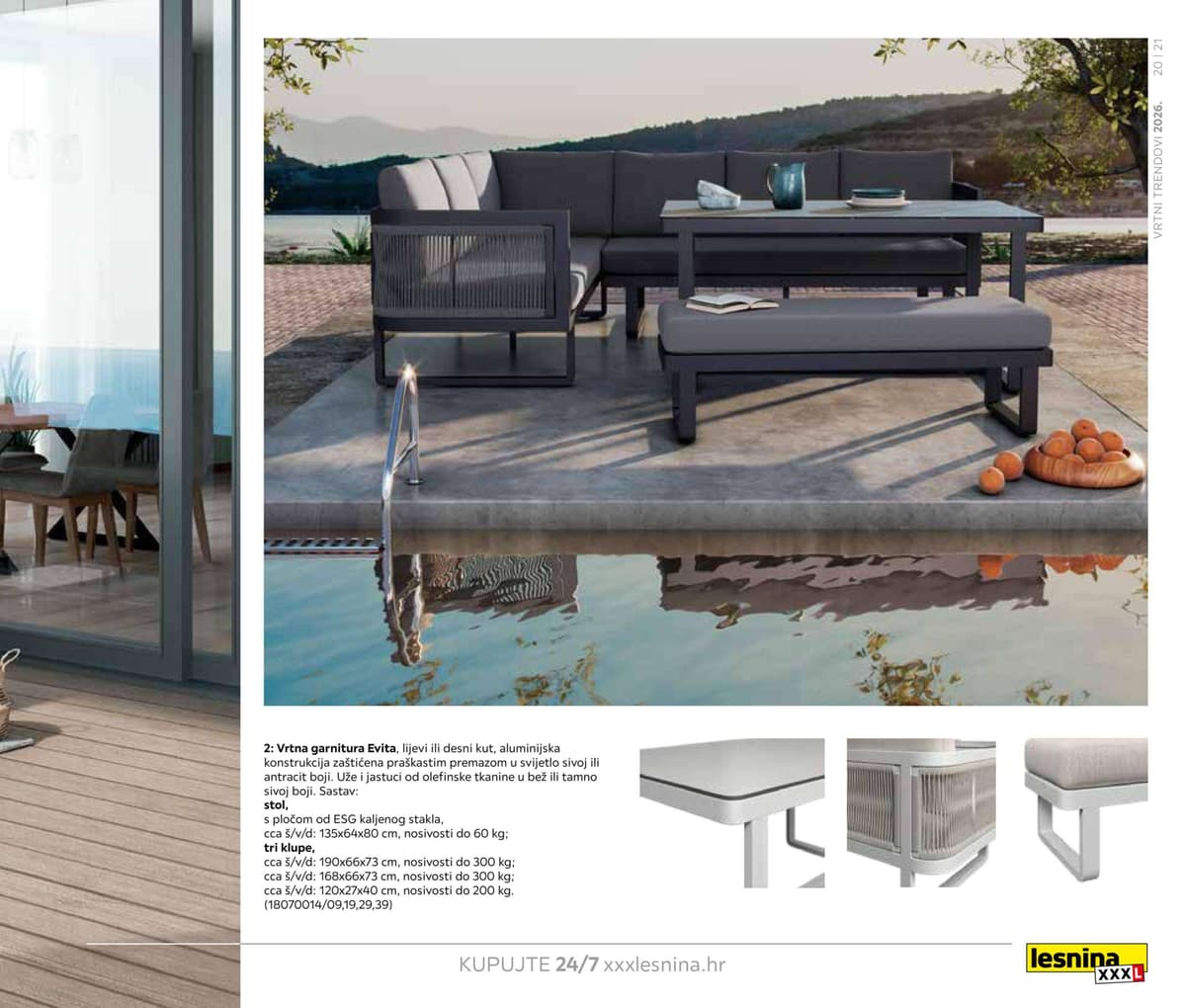 Stranica 21. Lesnina kataloga - Vrtni trendovi 2026. od 27.02.2026.