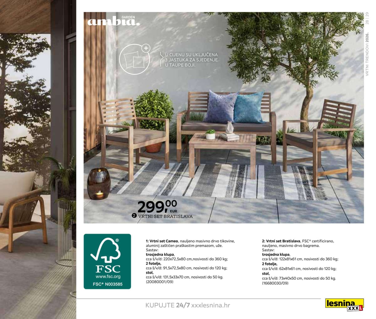 Stranica 29. Lesnina kataloga - Vrtni trendovi 2026. od 27.02.2026.