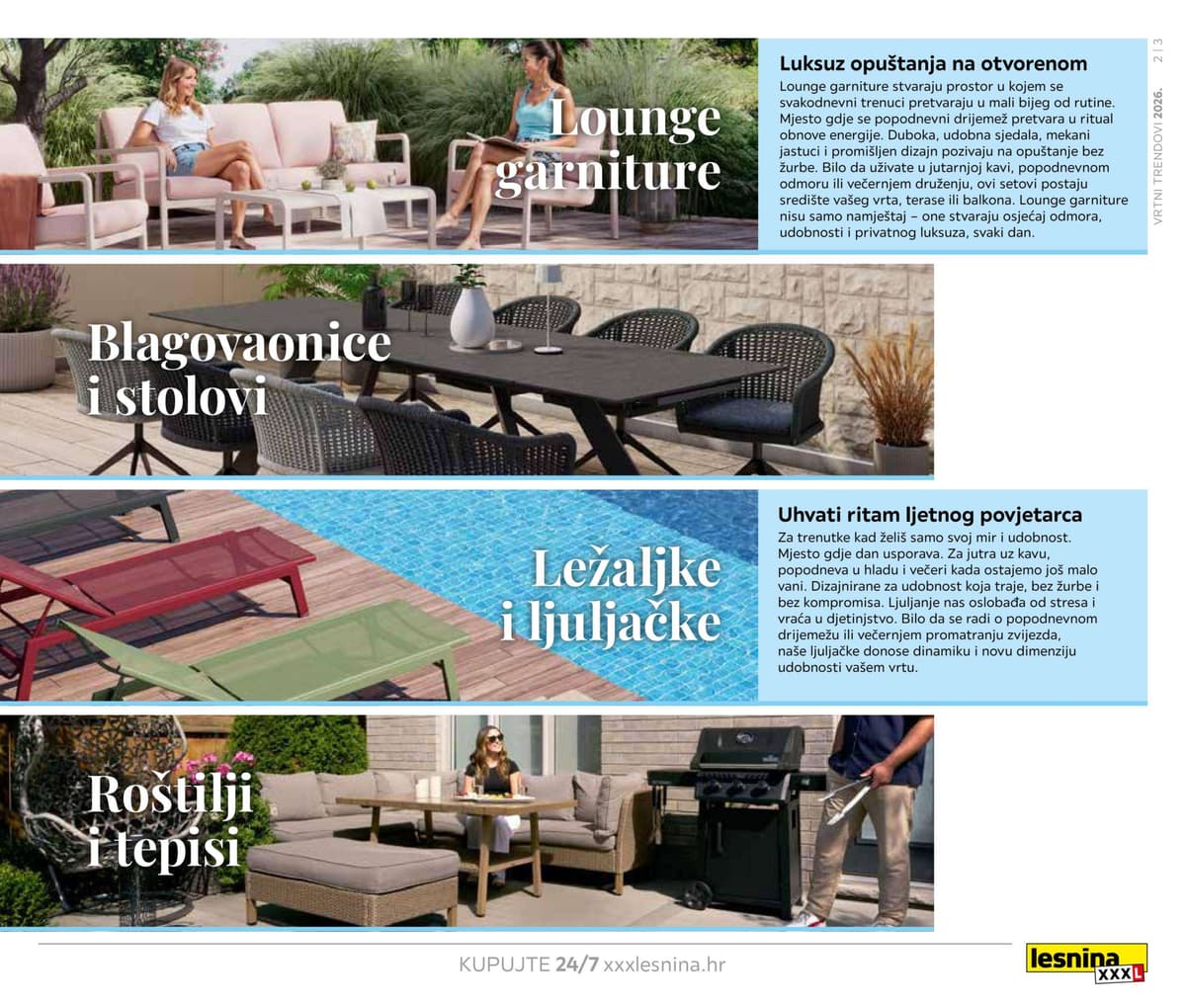 Stranica 3. Lesnina kataloga - Vrtni trendovi 2026. od 27.02.2026.