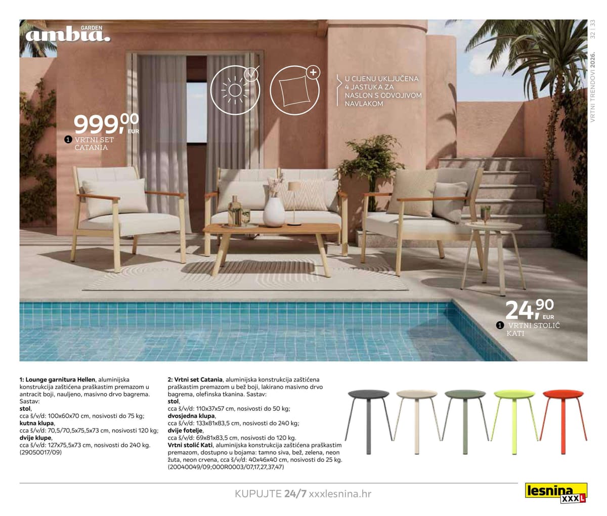 Stranica 33. Lesnina kataloga - Vrtni trendovi 2026. od 27.02.2026.