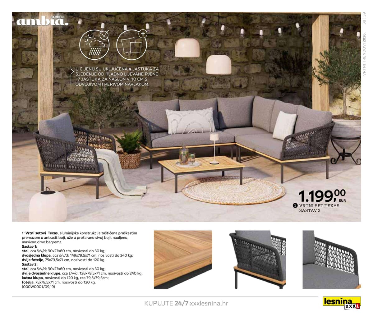 Stranica 39. Lesnina kataloga - Vrtni trendovi 2026. od 27.02.2026.