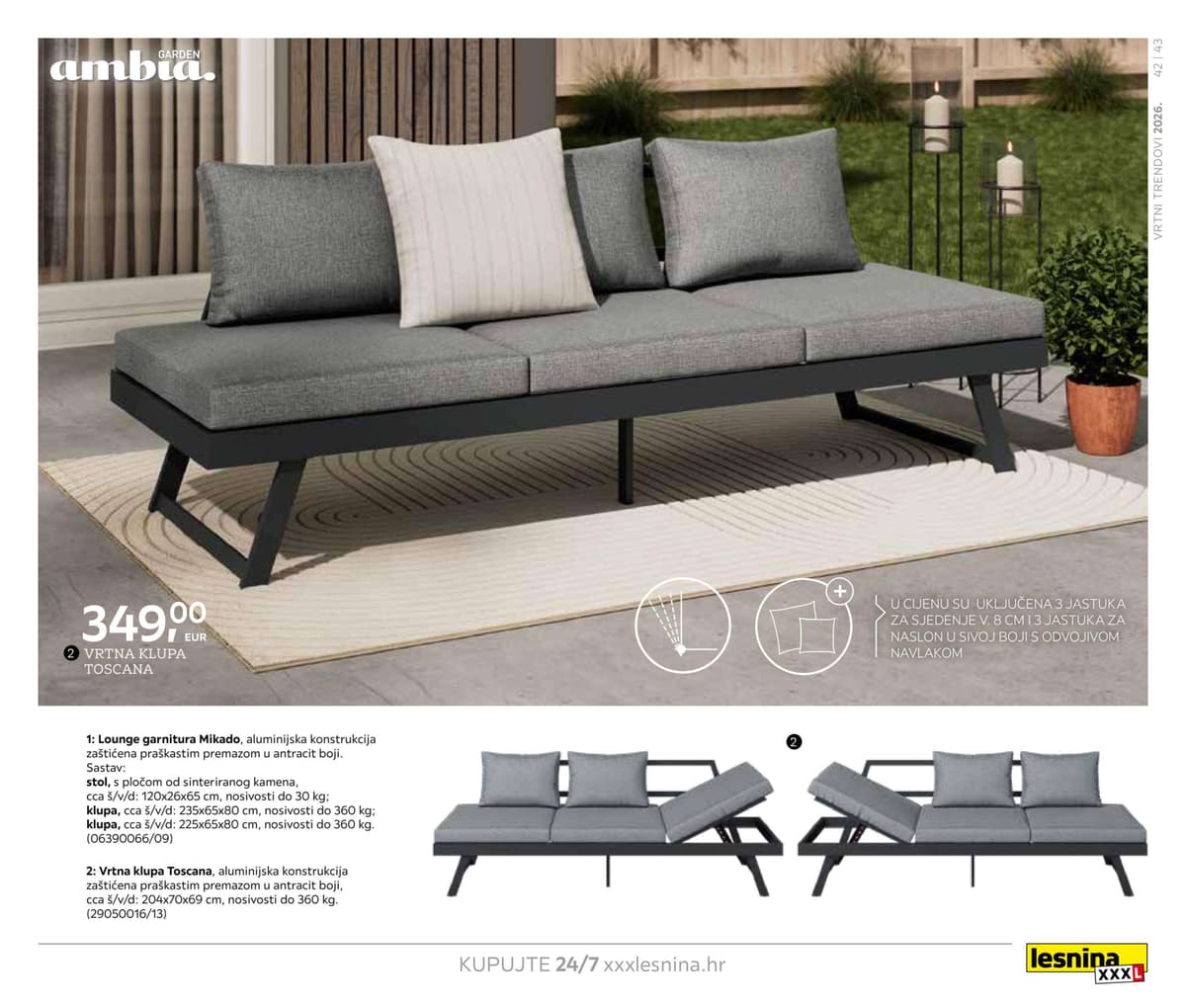 Stranica 43. Lesnina kataloga - Vrtni trendovi 2026. od 27.02.2026.