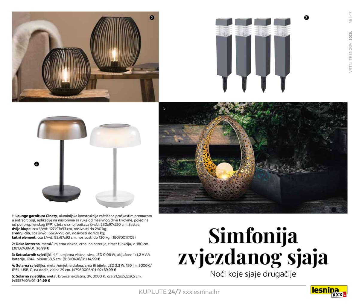 Stranica 47. Lesnina kataloga - Vrtni trendovi 2026. od 27.02.2026.