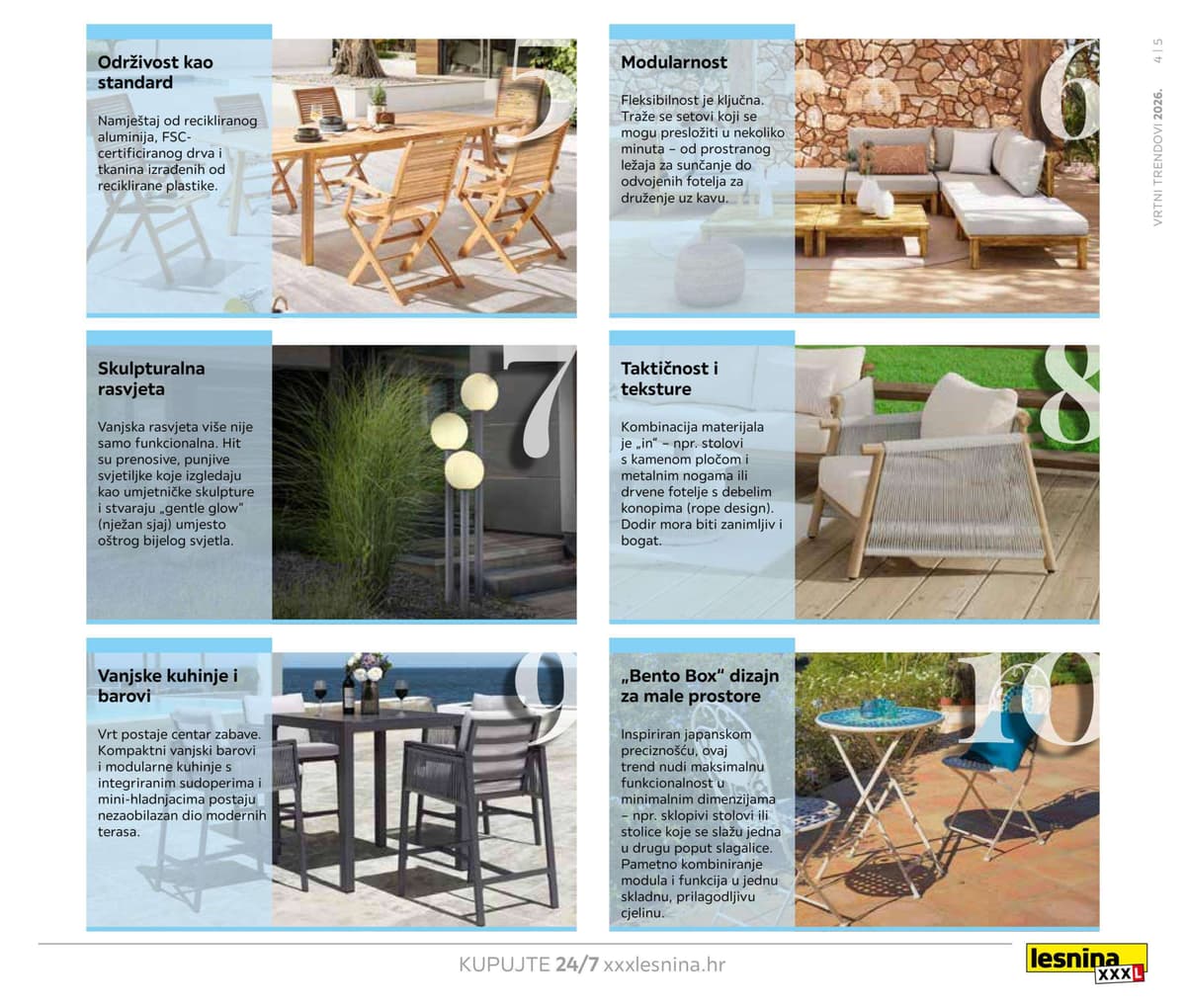 Stranica 5. Lesnina kataloga - Vrtni trendovi 2026. od 27.02.2026.