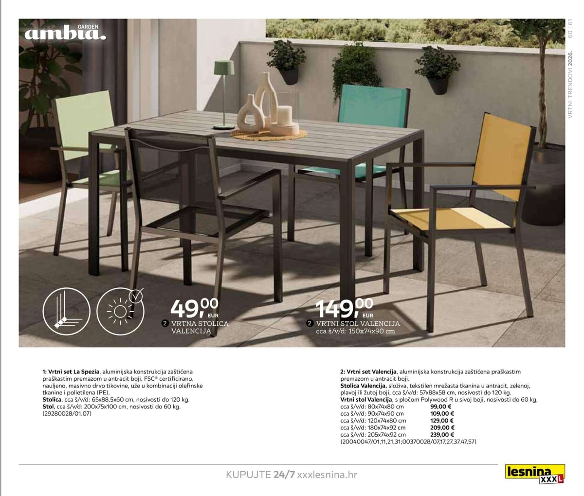 Stranica 61. Lesnina kataloga - Vrtni trendovi 2026. od 27.02.2026.