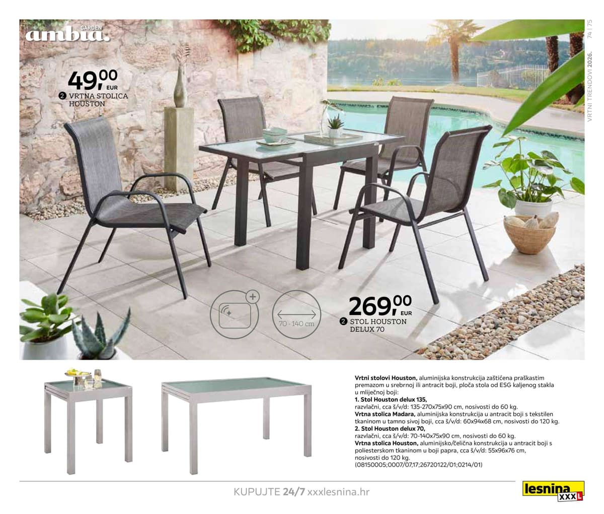 Stranica 75. Lesnina kataloga - Vrtni trendovi 2026. od 27.02.2026.