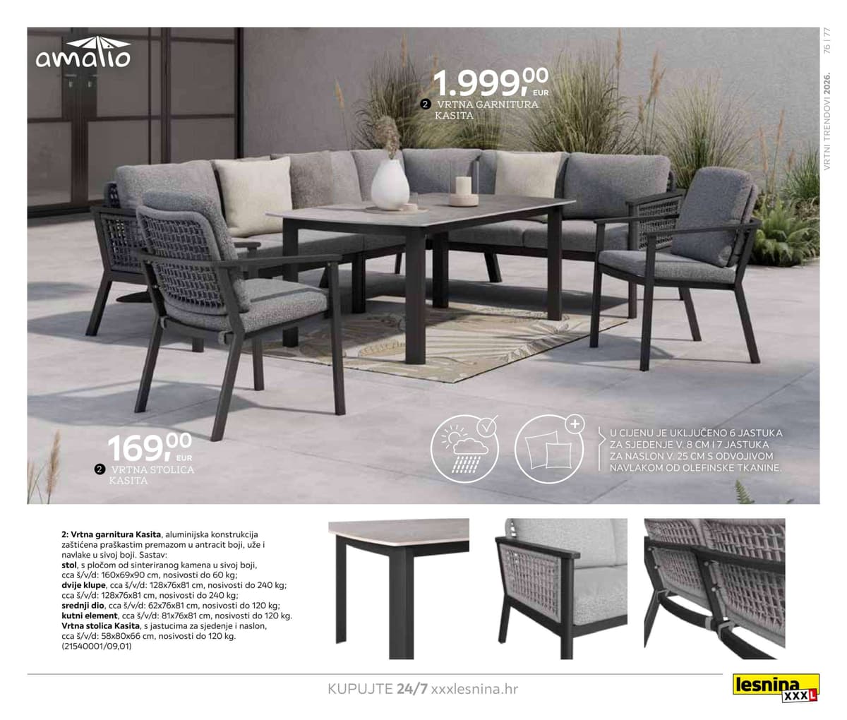 Stranica 77. Lesnina kataloga - Vrtni trendovi 2026. od 27.02.2026.