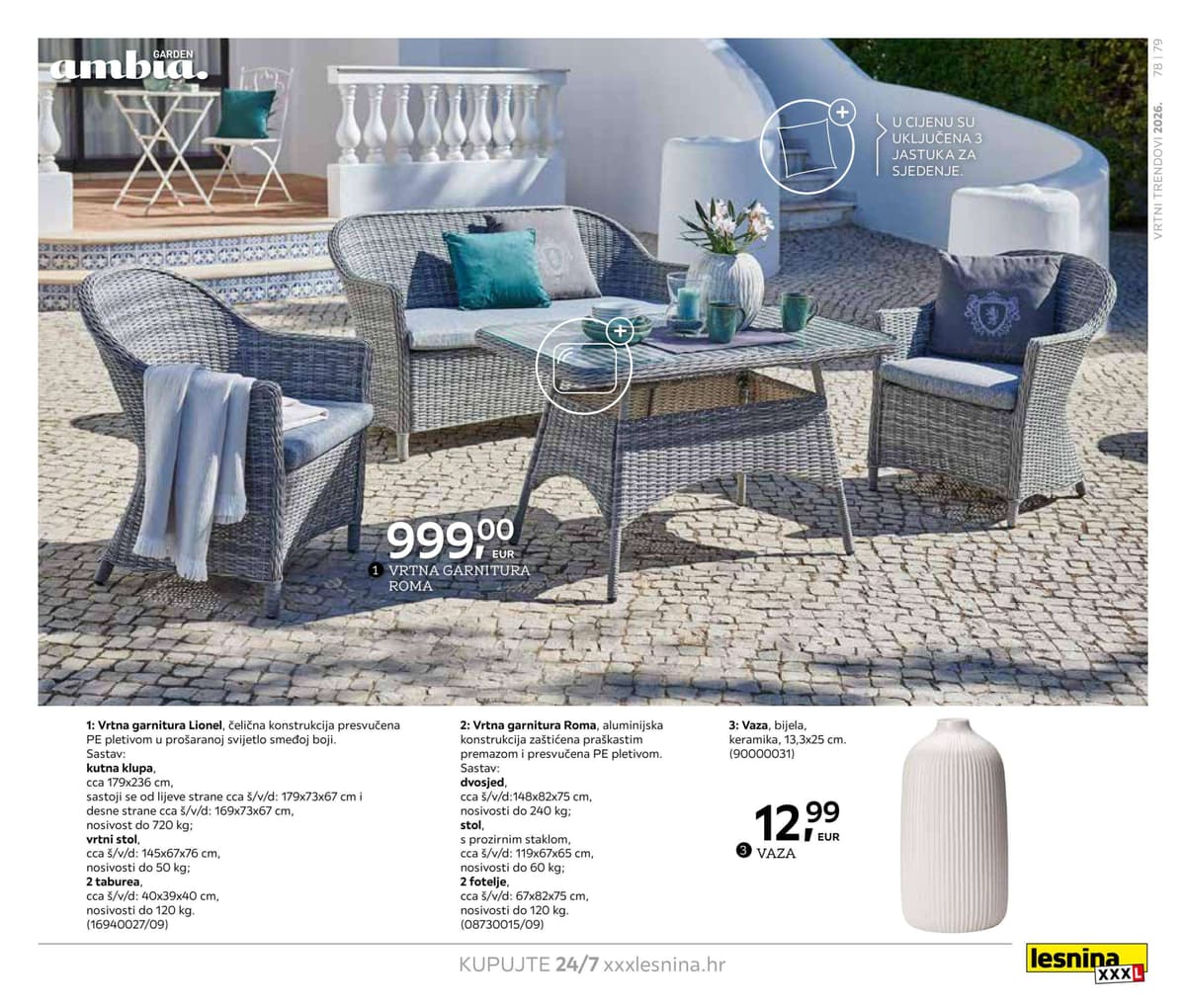 Stranica 79. Lesnina kataloga - Vrtni trendovi 2026. od 27.02.2026.