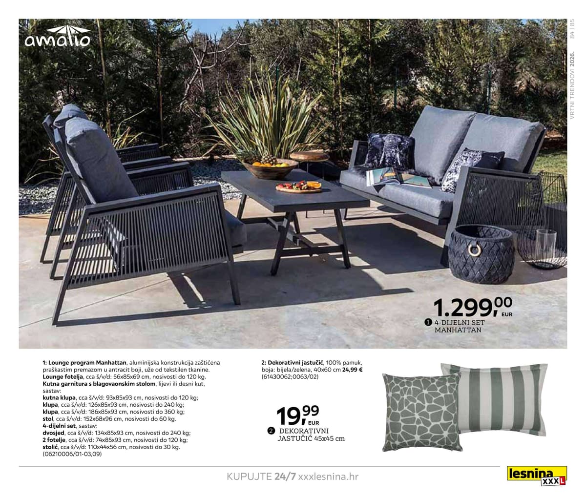 Stranica 85. Lesnina kataloga - Vrtni trendovi 2026. od 27.02.2026.