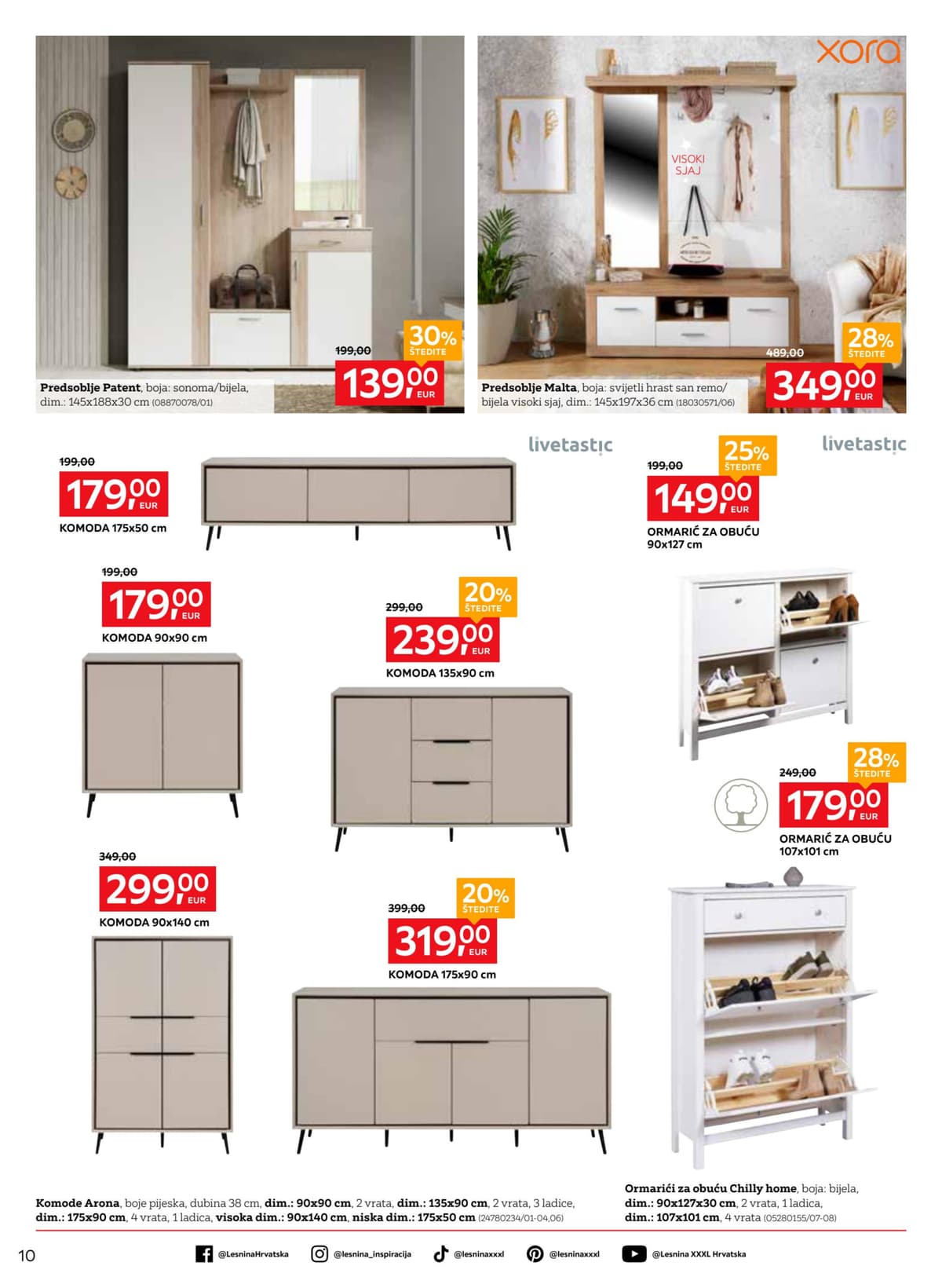 Stranica 10. Lesnina kataloga - Funkcionalno i Udobno