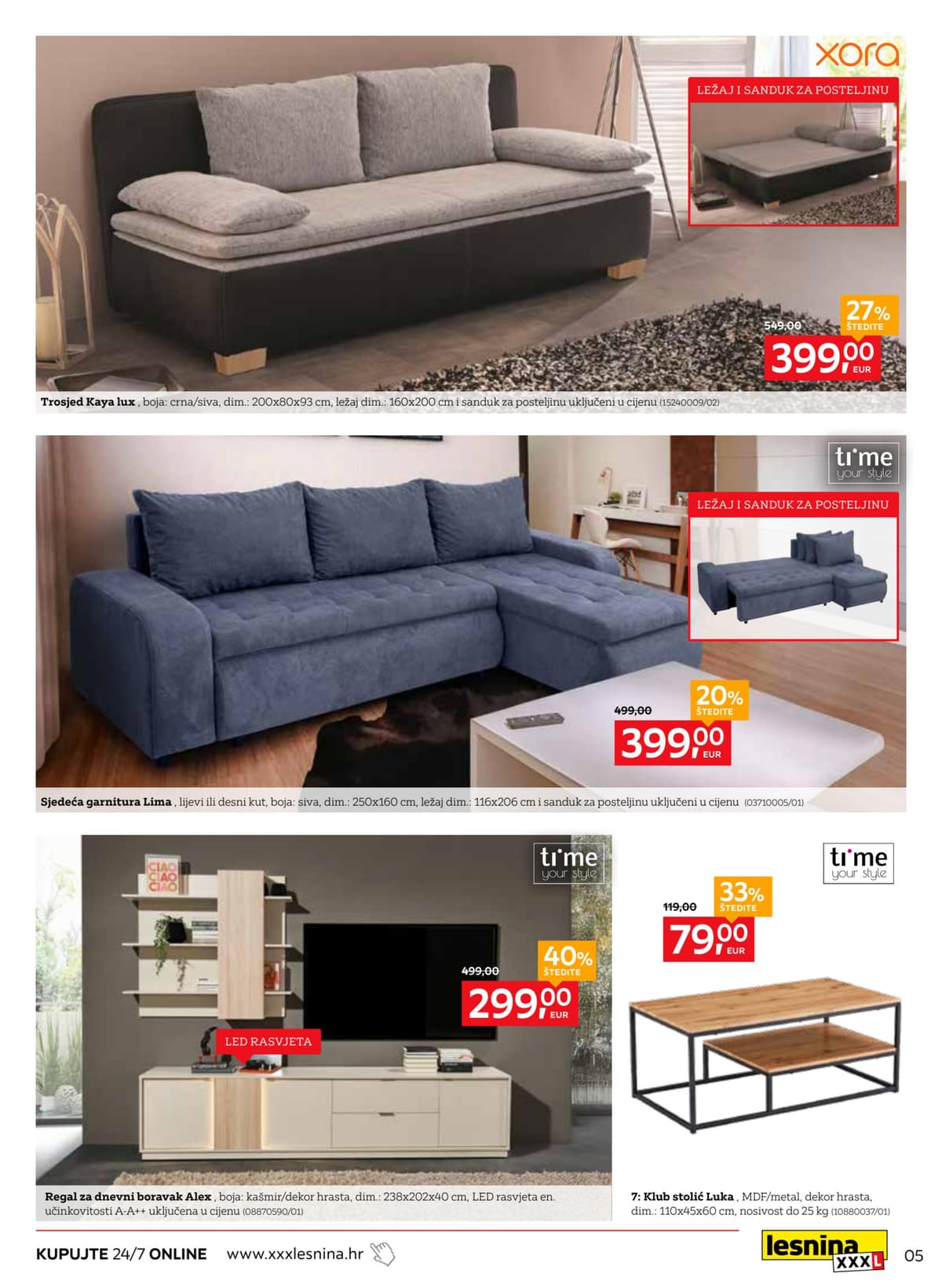 Stranica 5. Lesnina kataloga - Funkcionalno i Udobno od 27.02.2026.