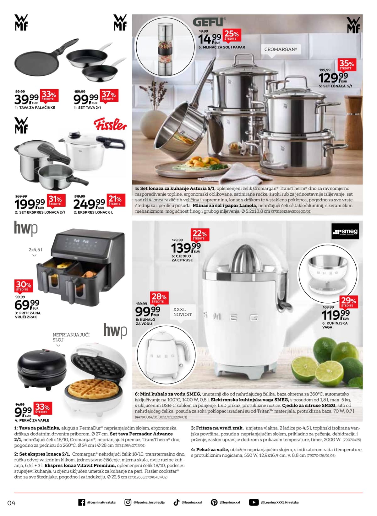 Stranica 4. Lesnina kataloga - Elegancija Serviranja