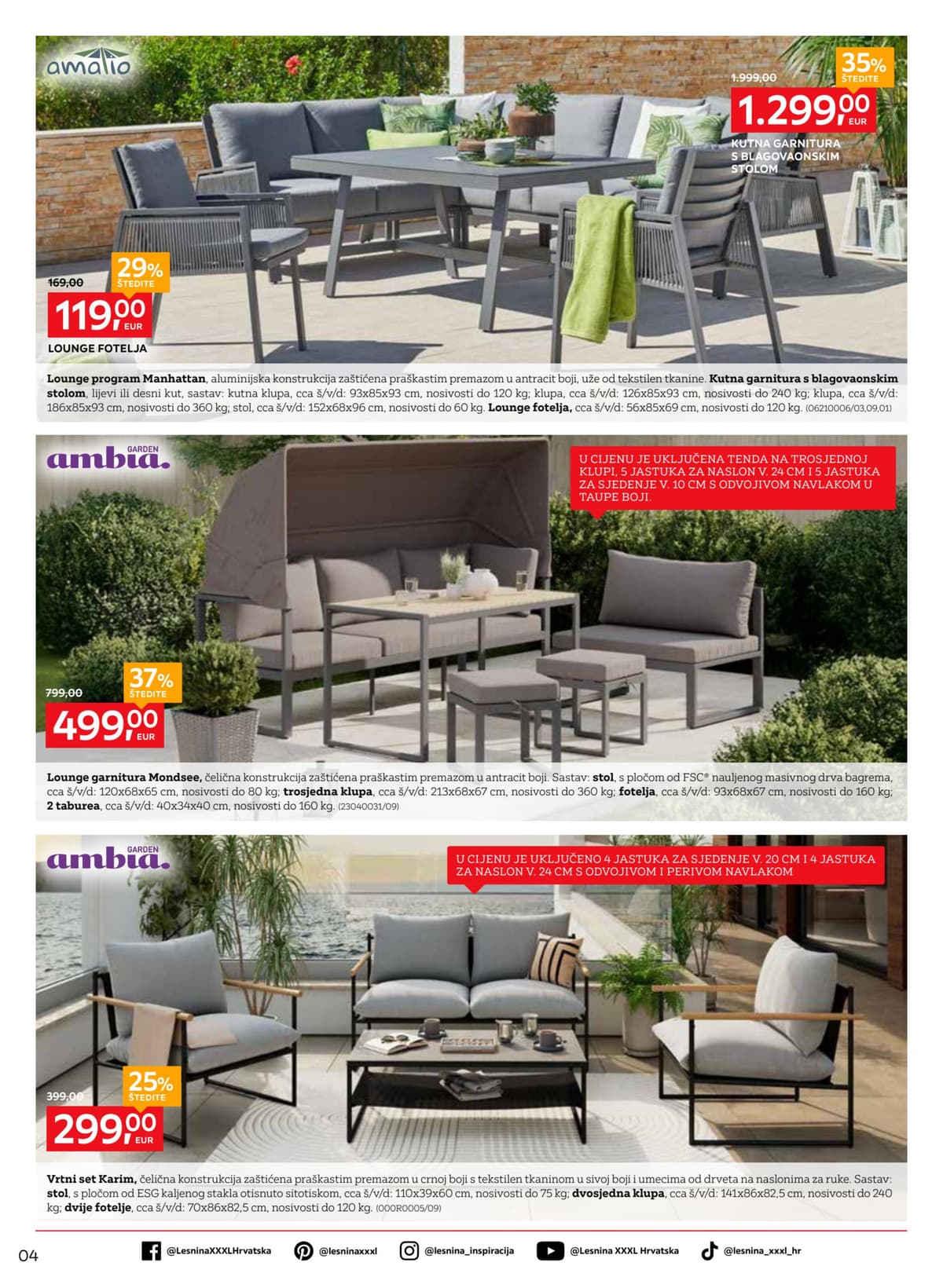 Stranica 4. Lesnina kataloga - Uživanje Na Otvorenom