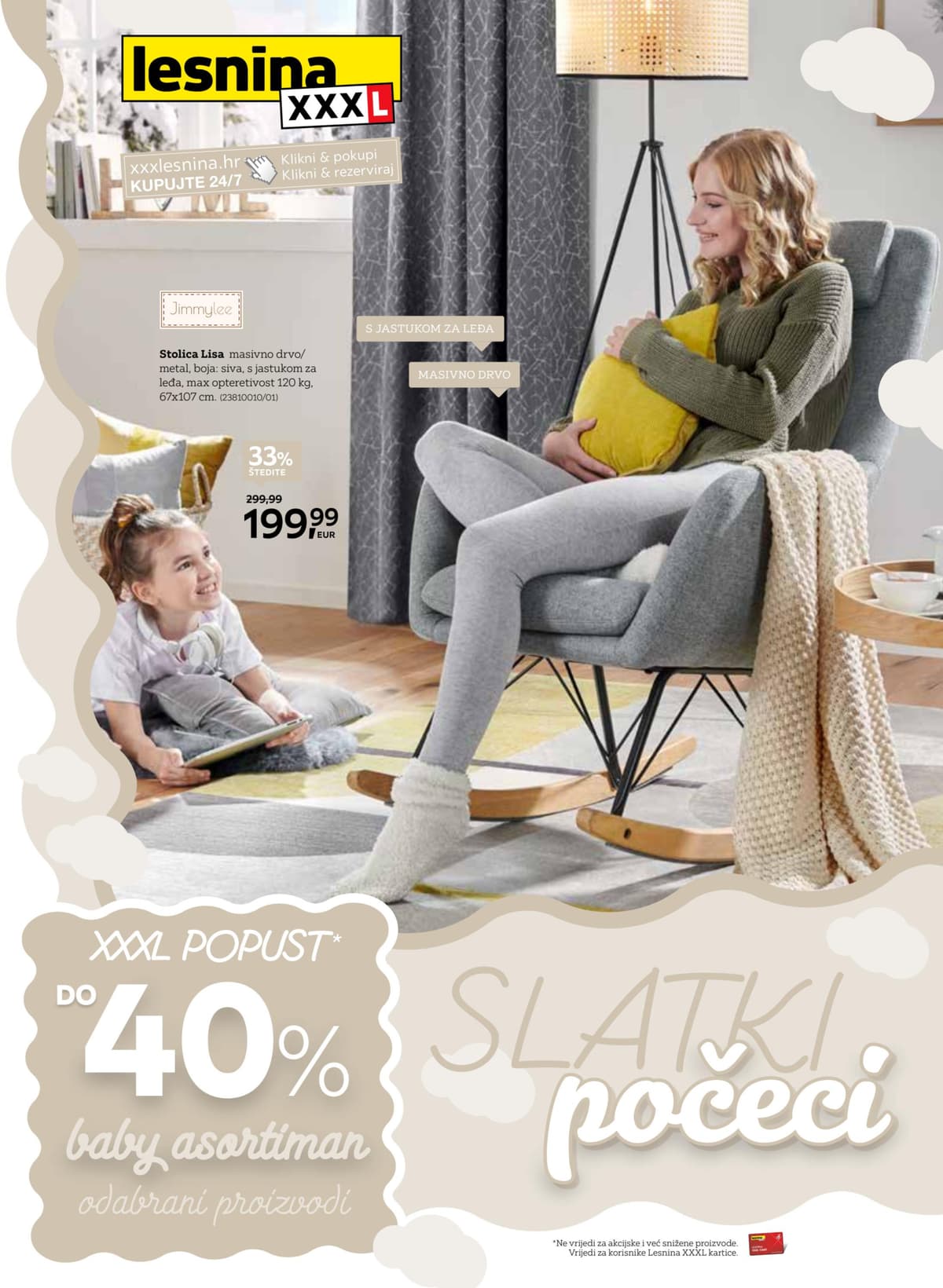 Stranica 1. Lesnina kataloga - Slatki Počeci od 15.03.2026.