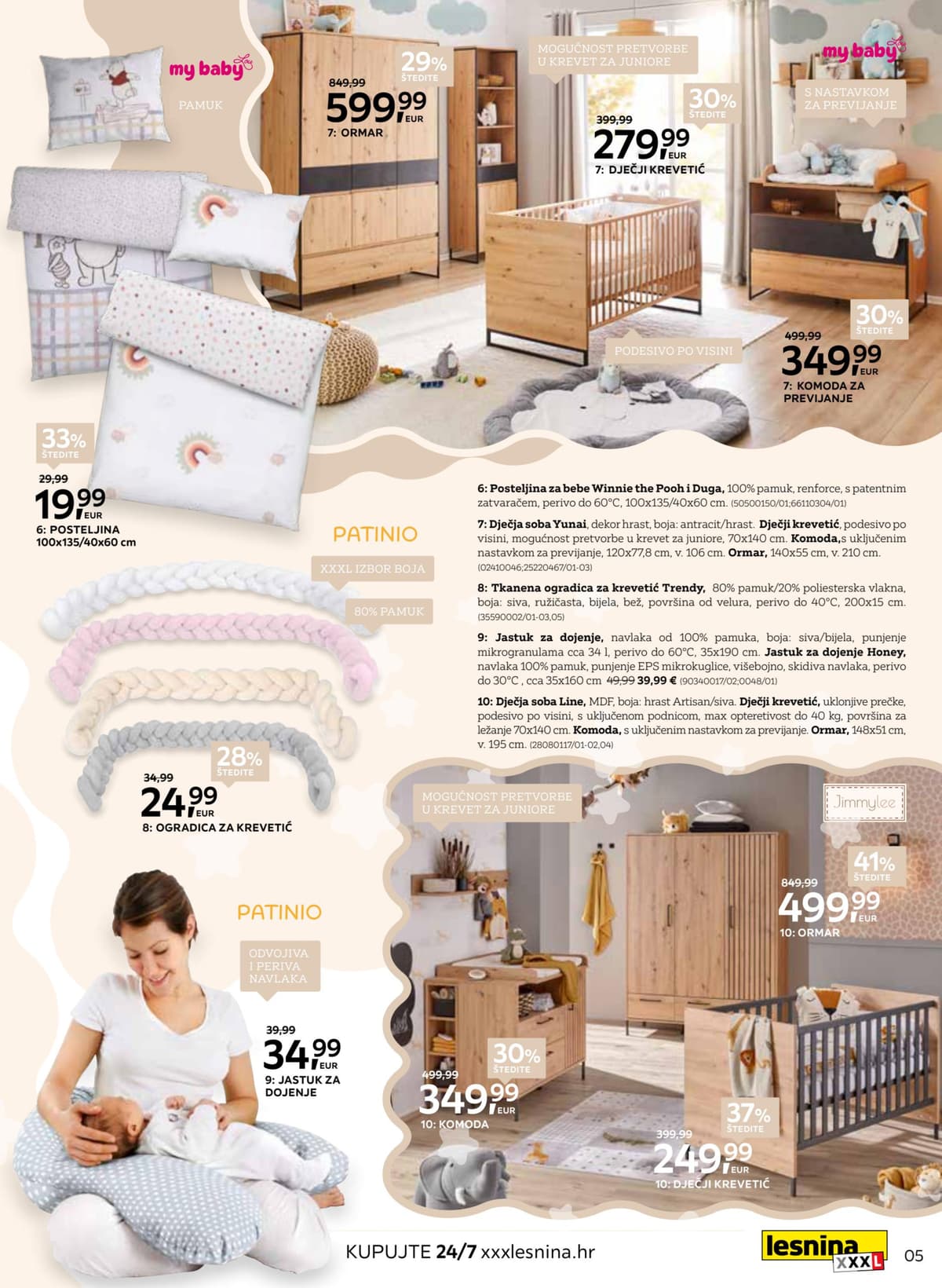 Stranica 5. Lesnina kataloga - Slatki Počeci od 15.03.2026.