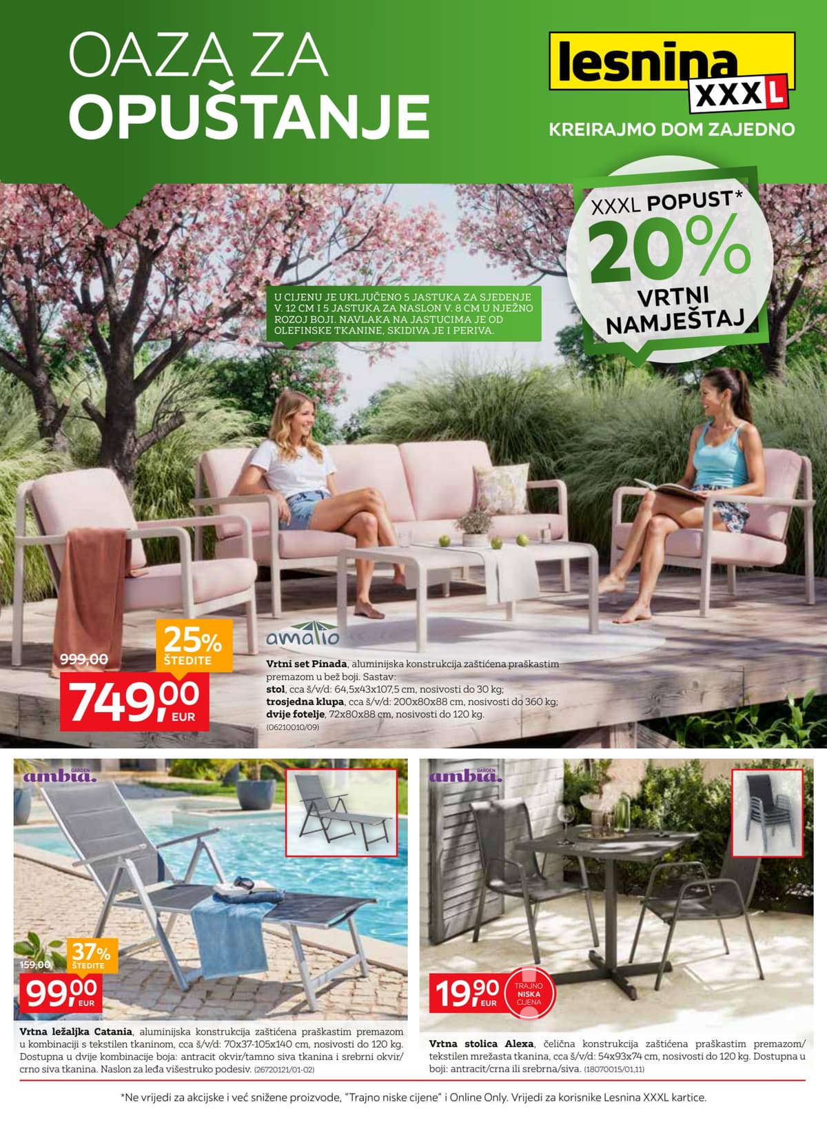 Stranica 1. Lesnina kataloga - Oaza za opuštanje