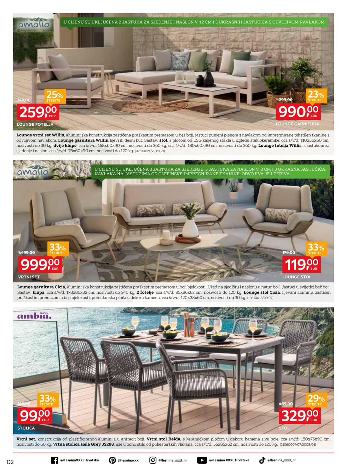 Stranica 2. Lesnina kataloga - Oaza za opuštanje od 01.04.2026.