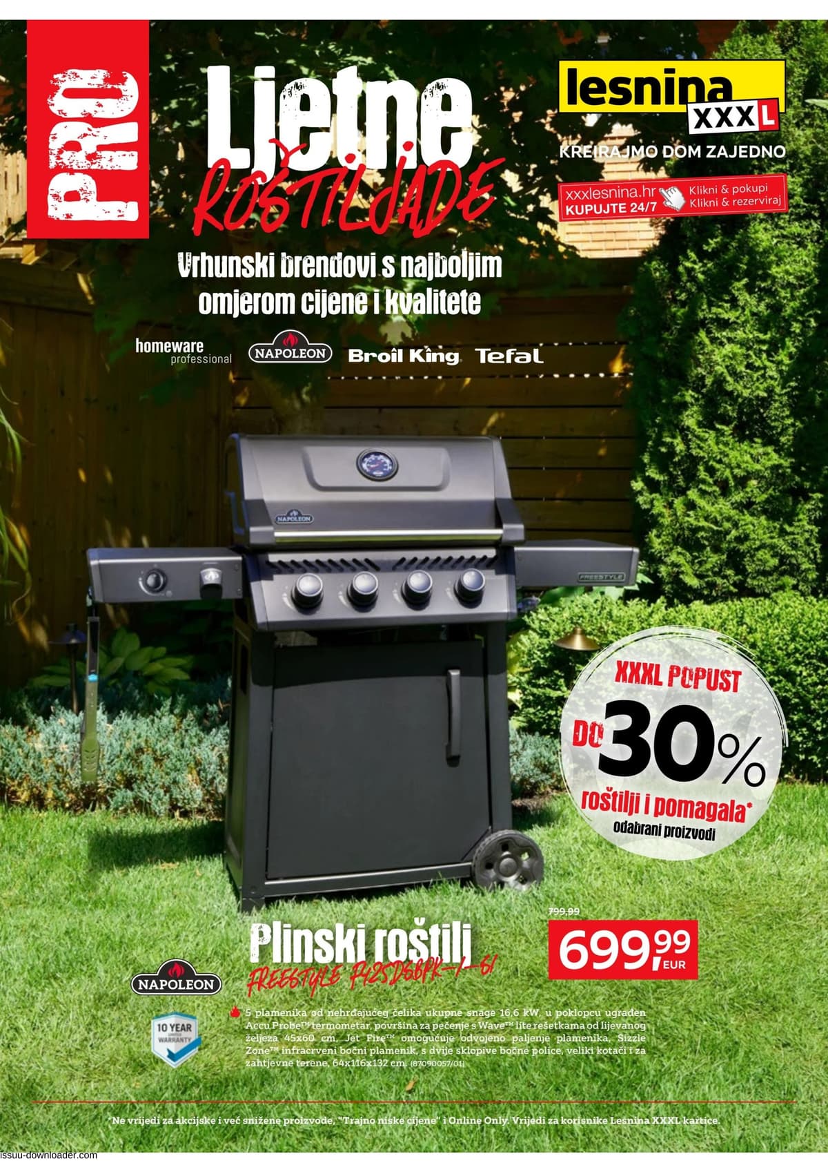 Stranica 1. Lesnina kataloga - Ljetne Roštiljade od 08.04.2026.