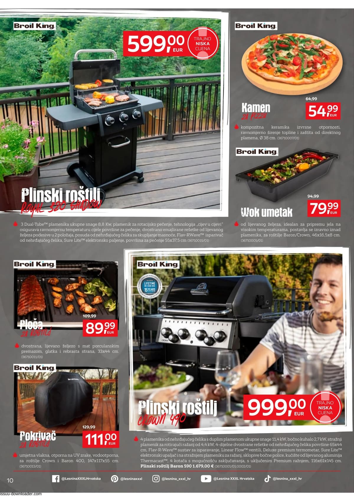 Stranica 10. Lesnina kataloga - Ljetne Roštiljade