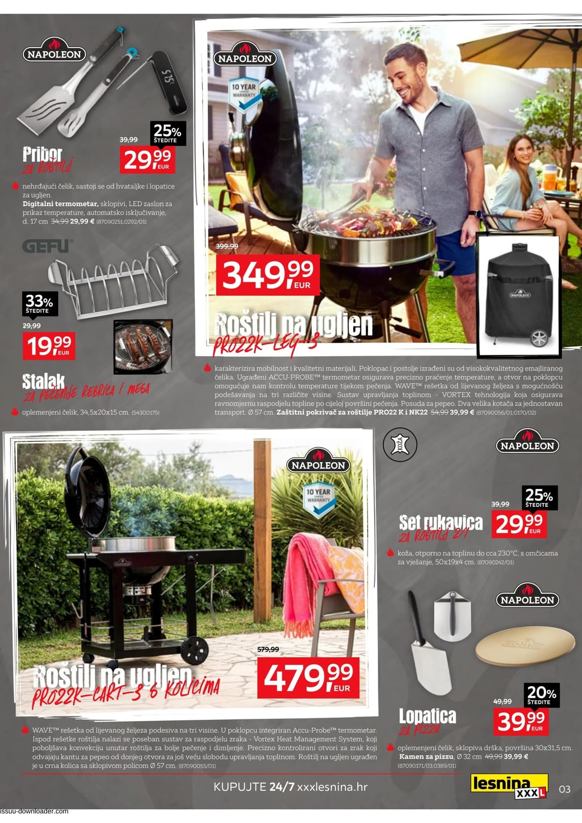 Stranica 3. Lesnina kataloga - Ljetne Roštiljade