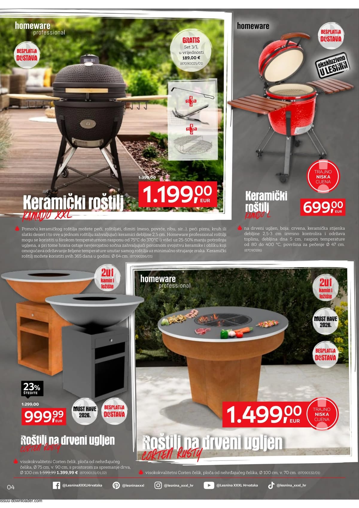 Stranica 4. Lesnina kataloga - Ljetne Roštiljade