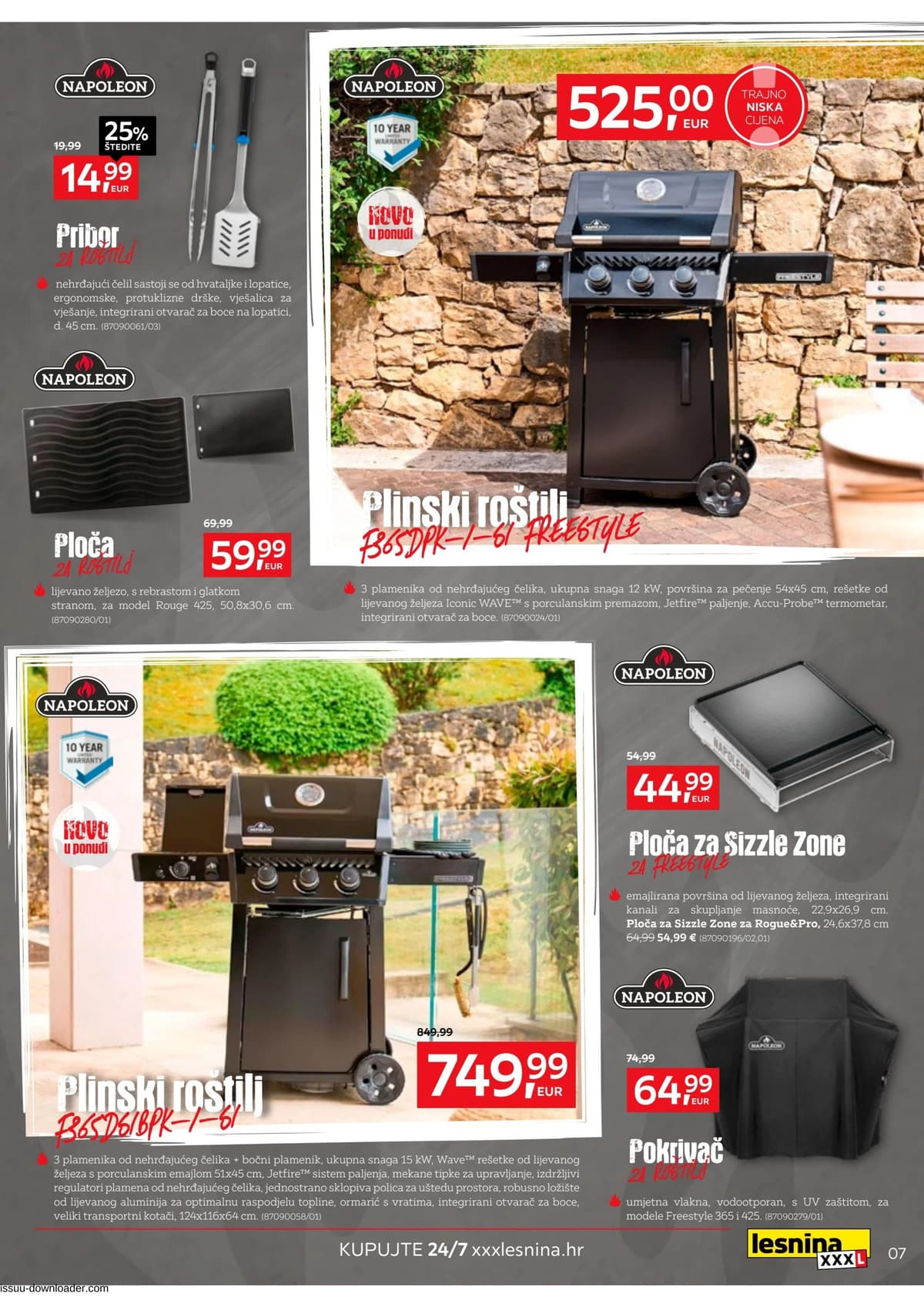 Stranica 7. Lesnina kataloga - Ljetne Roštiljade od 08.04.2026.