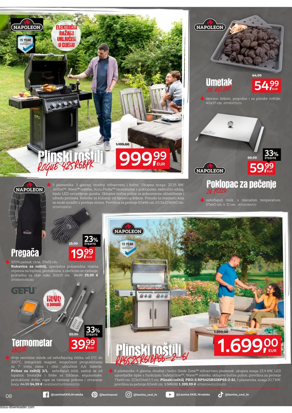 Stranica 8. Lesnina kataloga - Ljetne Roštiljade od 08.04.2026.