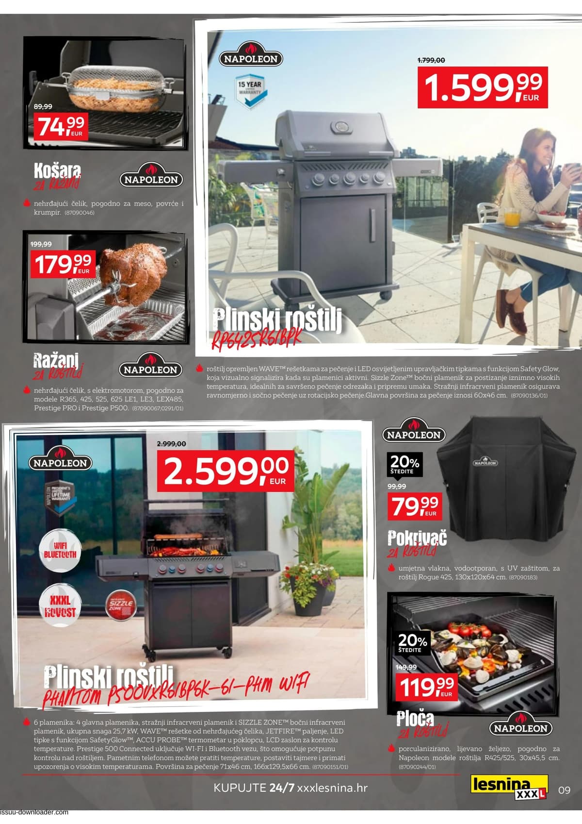 Stranica 9. Lesnina kataloga - Ljetne Roštiljade od 08.04.2026.