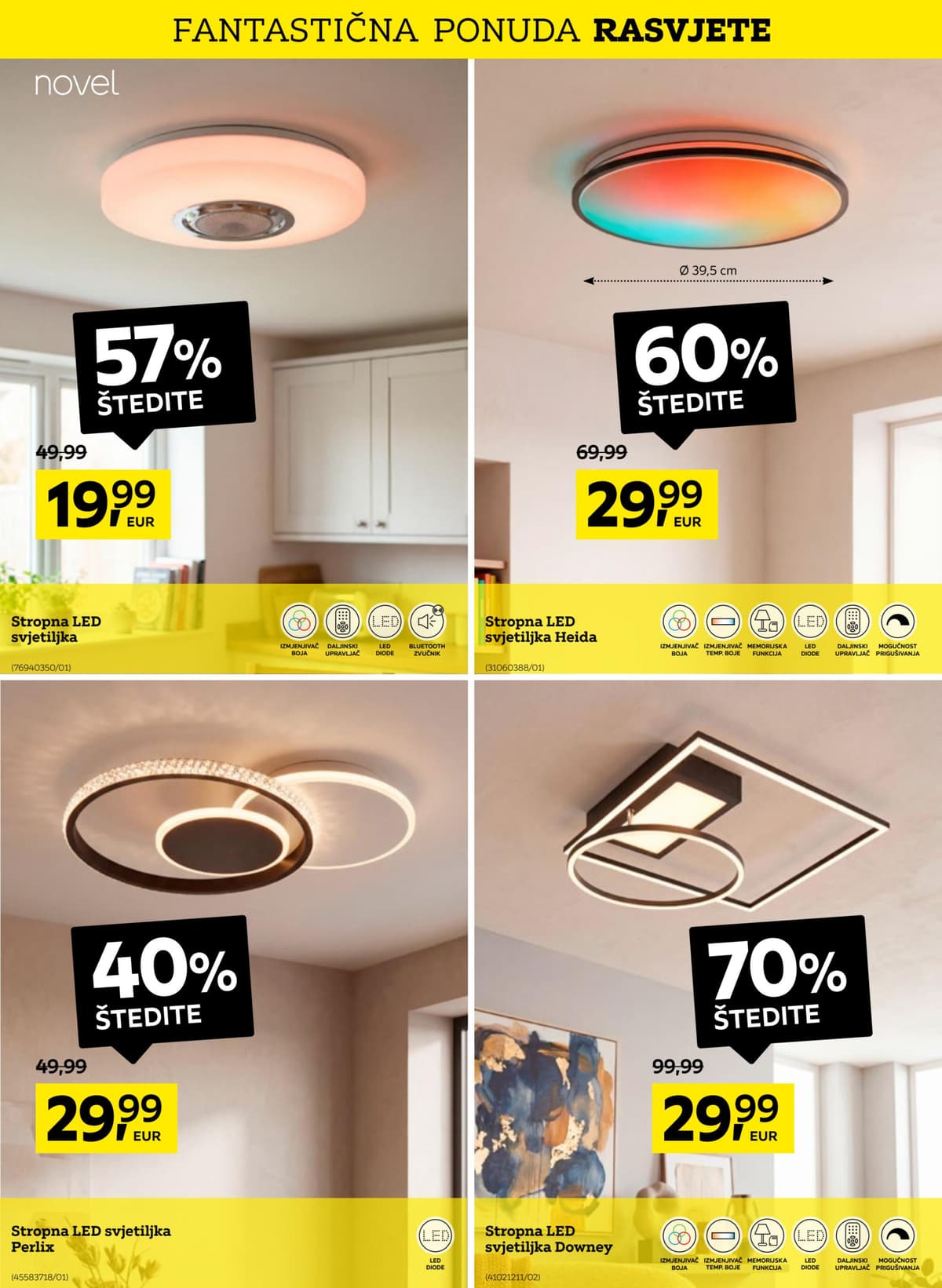 Stranica 2. Lesnina kataloga - Fantastična ponuda rasvjete