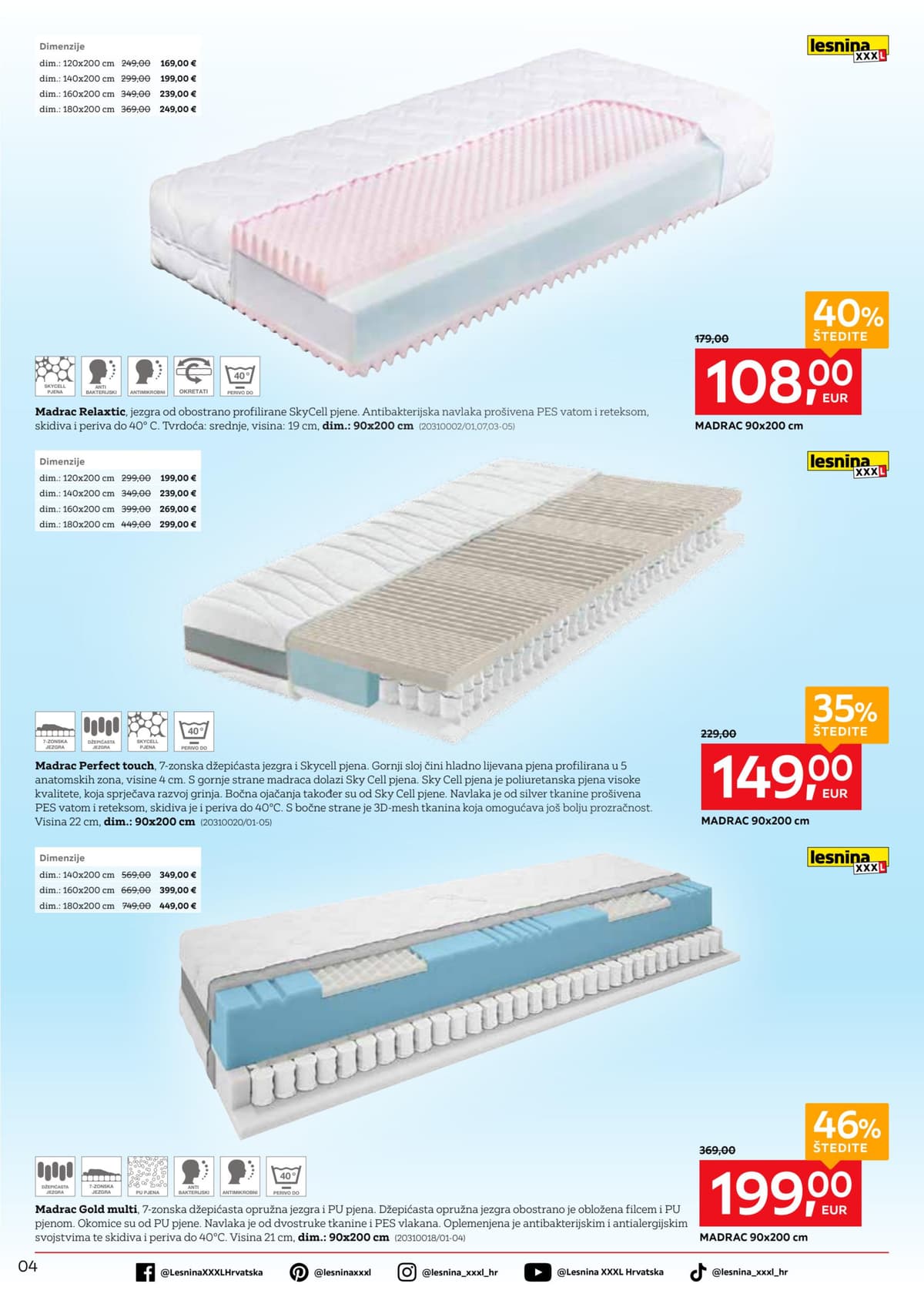 Stranica 4. Lesnina kataloga - Zaspi lakše, spavaj bolje