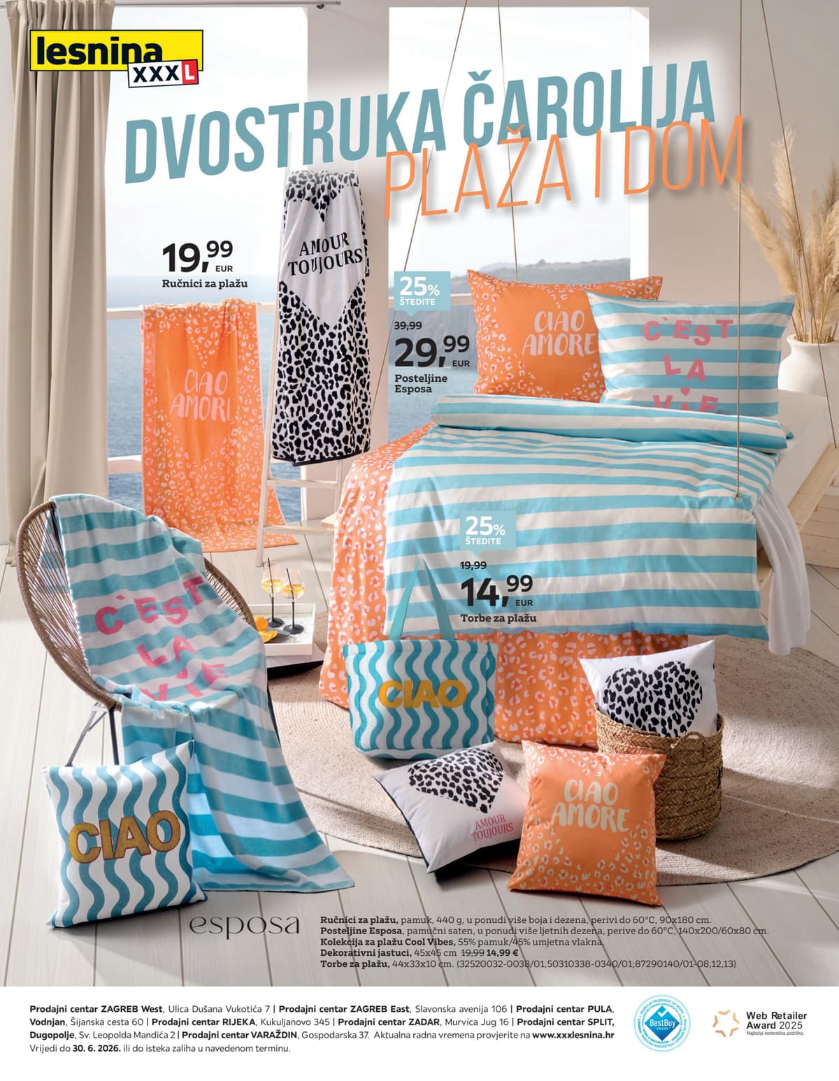 Stranica 1. Lesnina kataloga - Plaža i dom