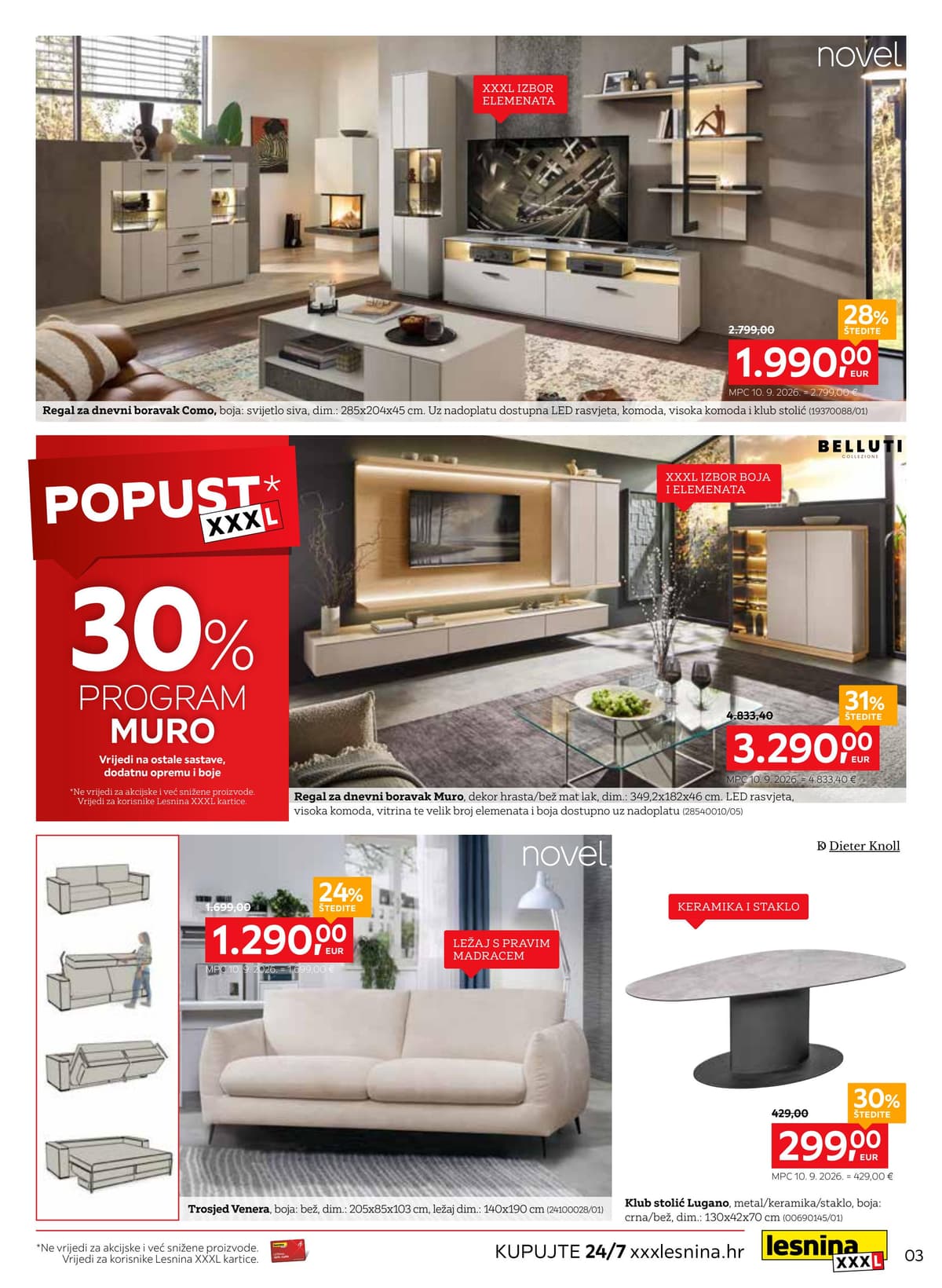 Stranica 3. Lesnina kataloga - Spremni za opuštanje