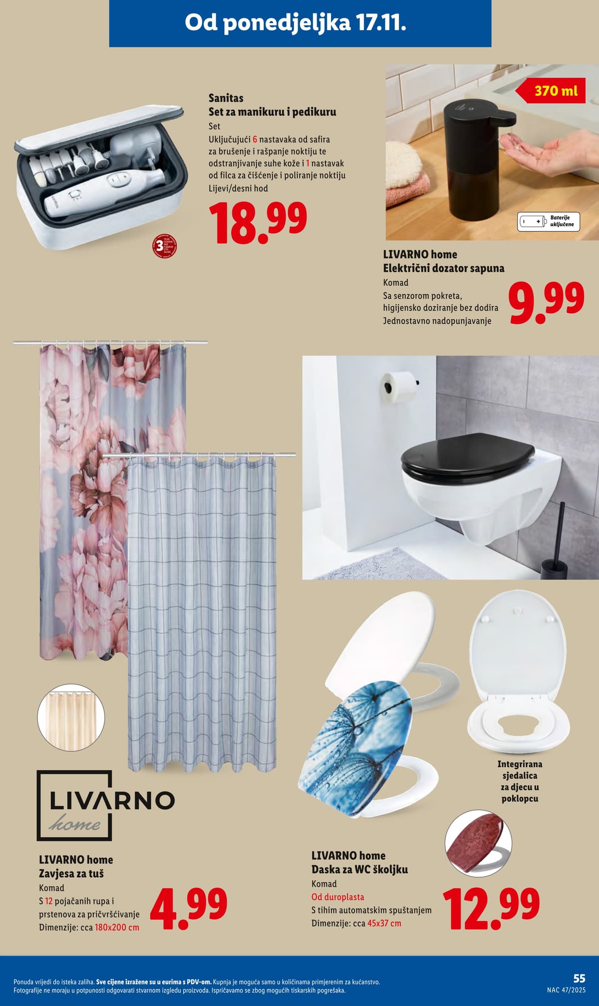 Stranica 55. Lidl kataloga - Isplati se od 27.02.2026.