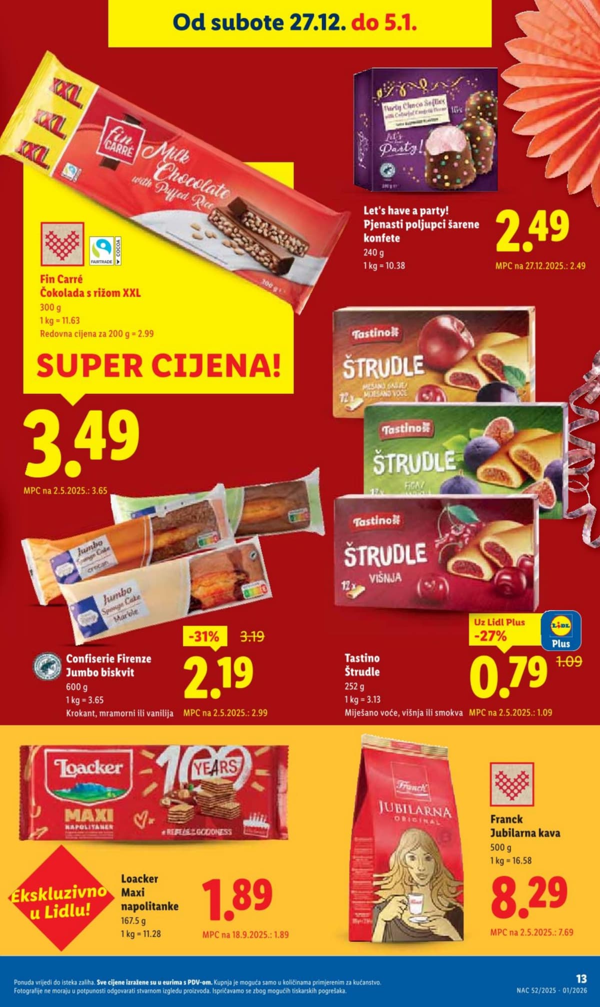Stranica 13. Lidl kataloga - Prehrambeni proizvodi od 27.02.2026.