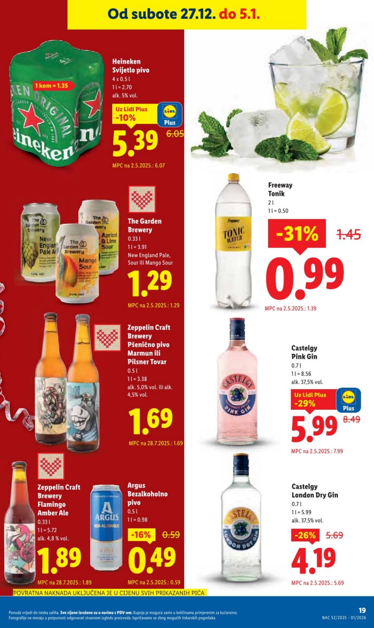 Stranica 19. Lidl kataloga - Prehrambeni proizvodi od 27.02.2026.