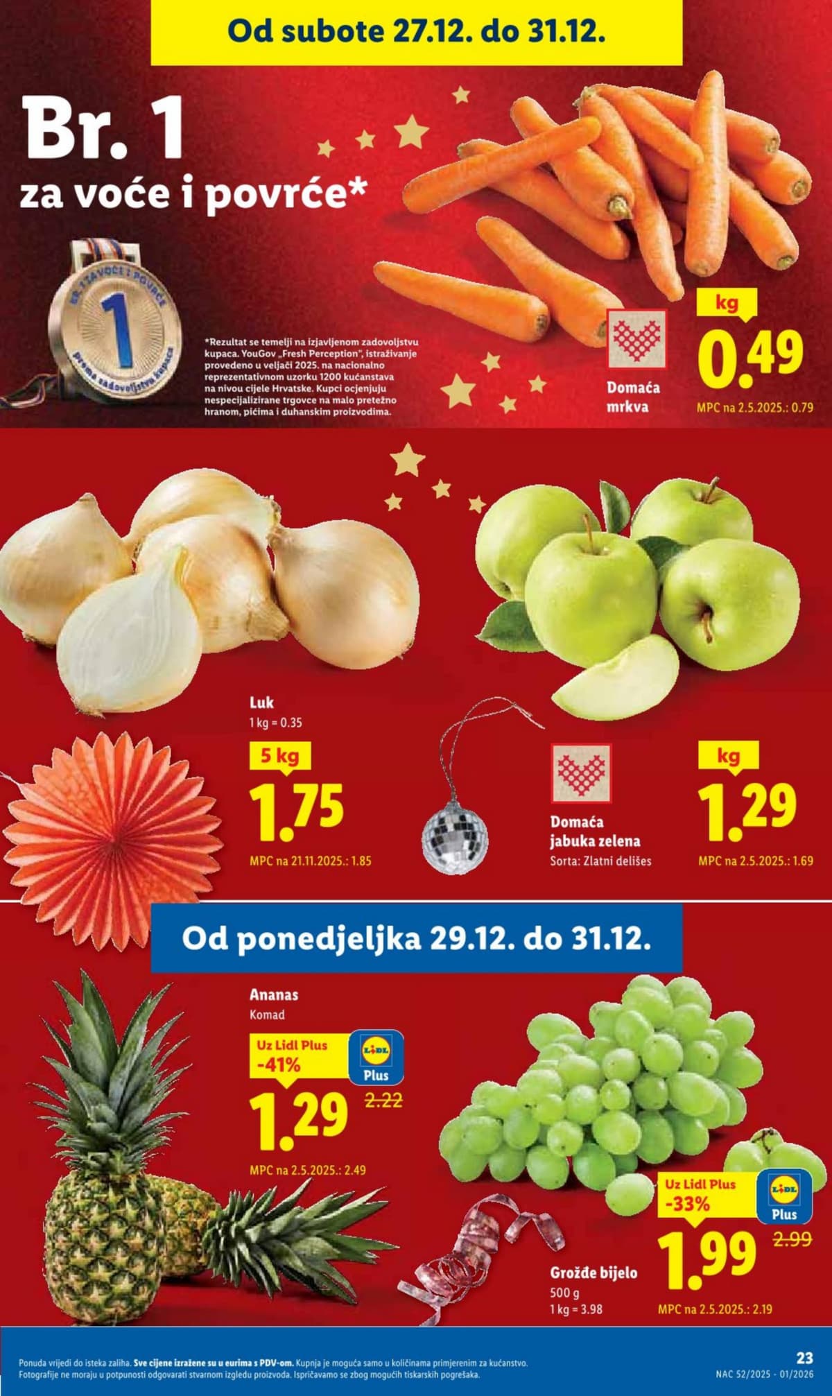 Stranica 23. Lidl kataloga - Prehrambeni proizvodi