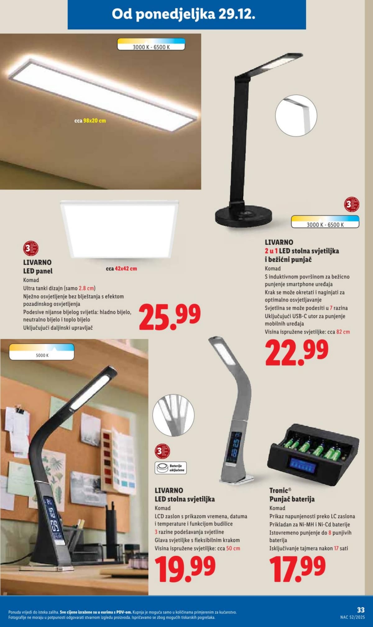 Stranica 11. Lidl kataloga - Neprehrambeni proizvodi