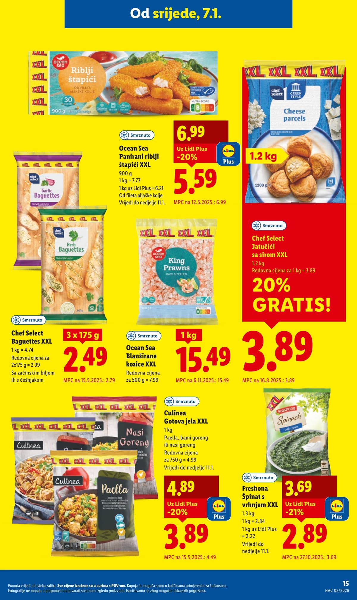 Stranica 15. Lidl kataloga - Prehrambeni proizvodi od 27.02.2026.