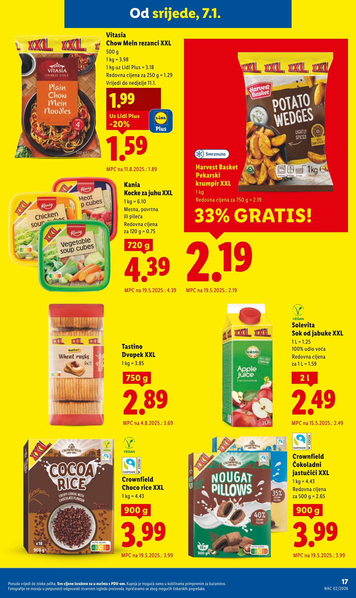 Stranica 17. Lidl kataloga - Prehrambeni proizvodi od 27.02.2026.