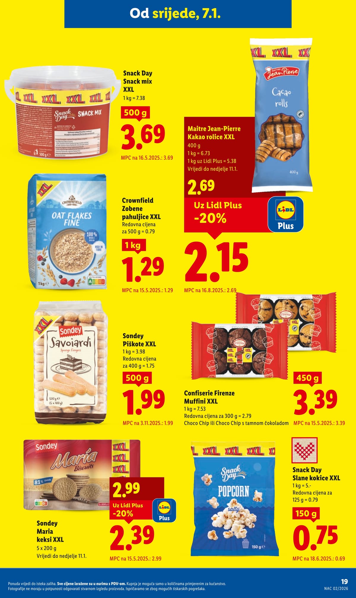 Stranica 19. Lidl kataloga - Prehrambeni proizvodi od 27.02.2026.