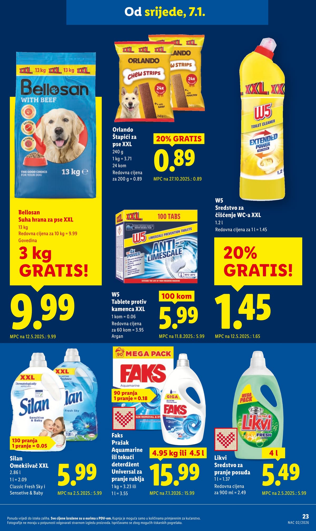 Stranica 23. Lidl kataloga - Prehrambeni proizvodi od 27.02.2026.