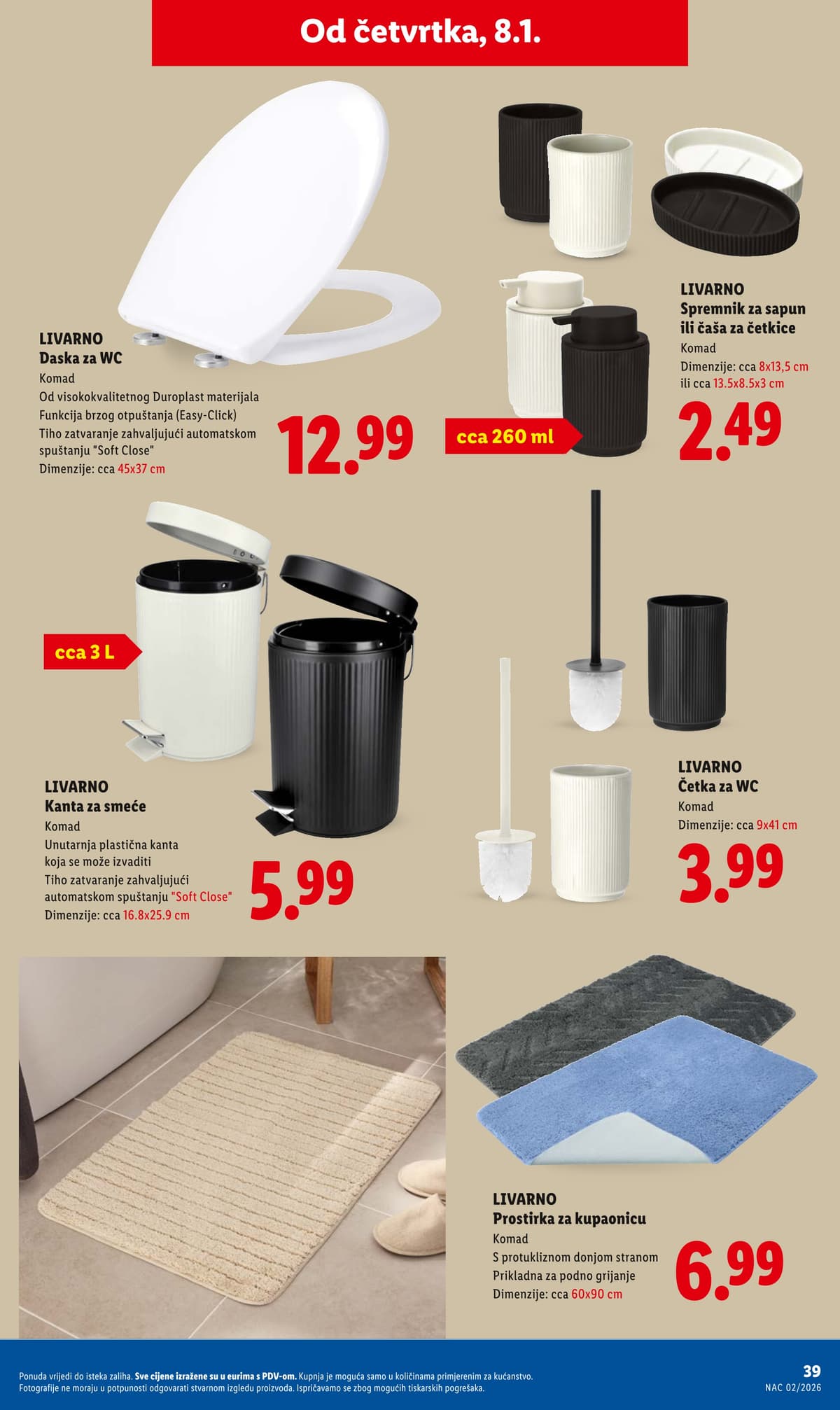 Stranica 11. Lidl kataloga - Neprehrambeni proizvodi