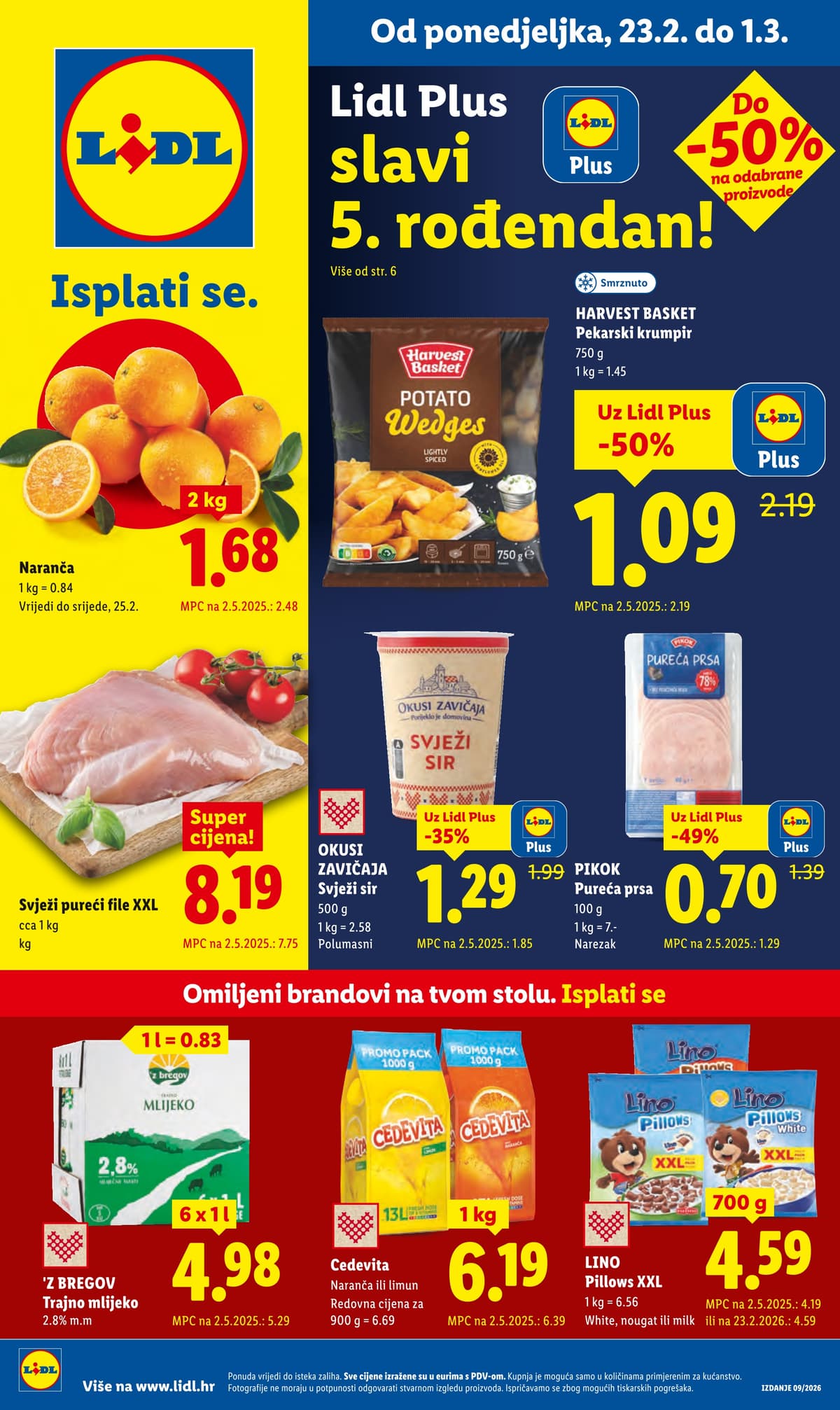 Stranica 1. Lidl kataloga - Tjedna Akcija od 27.02.2026.